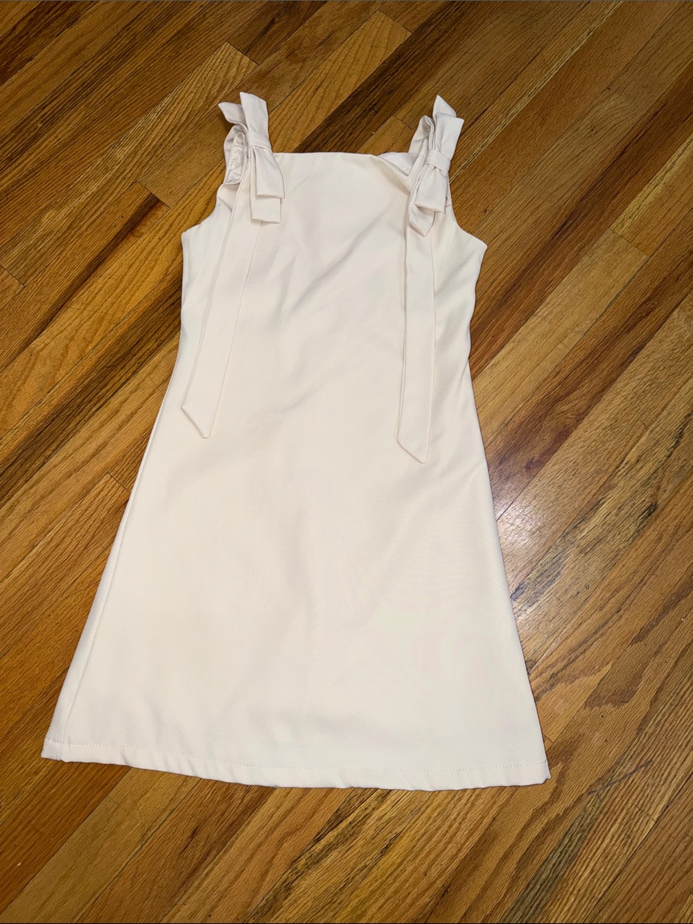 Tween Girl Solid Color Snug Fit Sleeveless Dress